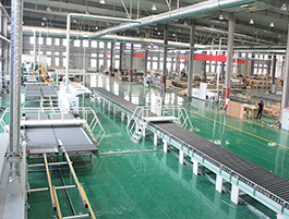 章丘家具廠(chǎng)訂購(gòu)的品脈智能家具生產(chǎn)線(xiàn)開(kāi)始投產(chǎn)使用
